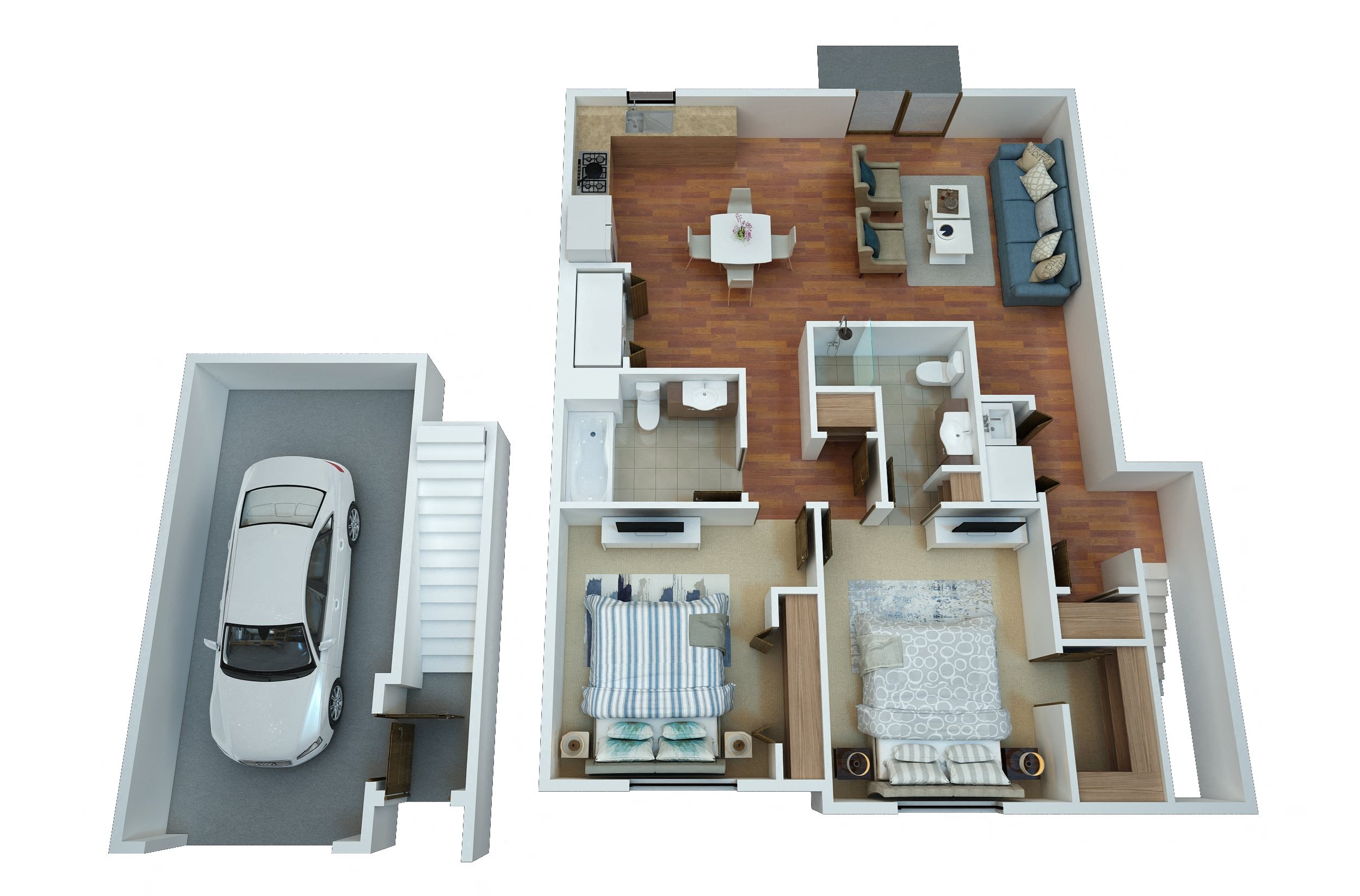 Floor Plans of Killarney Crossing in Sioux Falls, SD